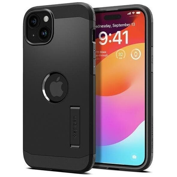 Spigen Spigen Tough Armor MAG iPhone 15 6.1" MagSafe czarny/black ACS06811