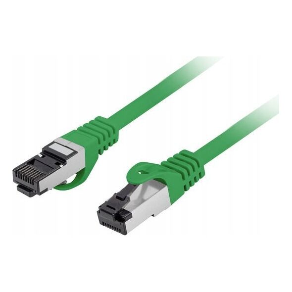 Lanberg Patchcord Lanberg S/FTP kat.8.1 2m LSZH CU fluke passed zielony