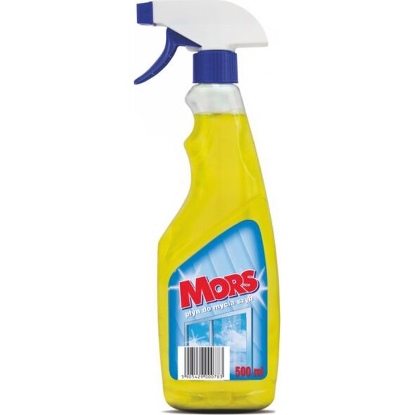 Mors Mors - Płyn do mycia szyb, spray, 500 ml - Cytrynowy