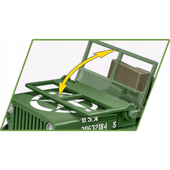 Cobi Klocki Willys MB 132 elementy