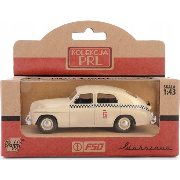 Daffi Model PRL Warszawa M20 TAXI piaskowy K-531 15316