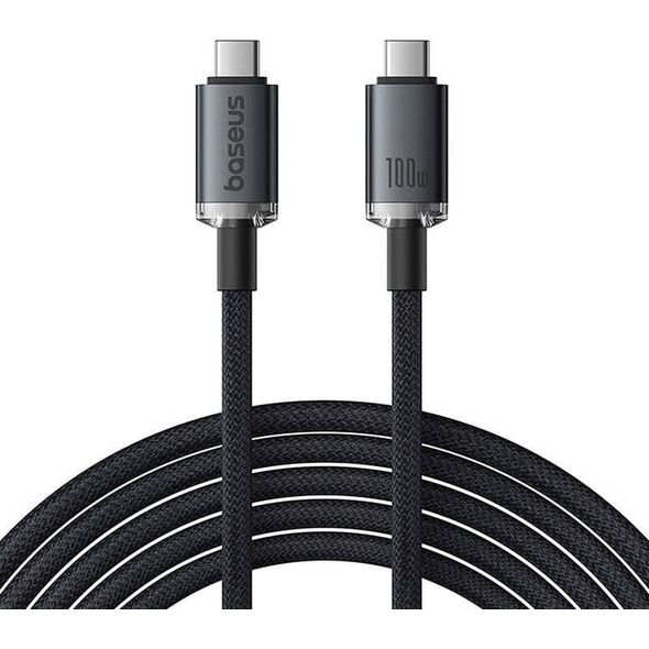 Kabel USB Baseus USB-C - USB-C 1.5 m Czarny (BSU4925)