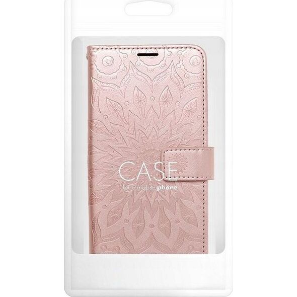 OEM Kabura MEZZO Book do XIAOMI Redmi Note 13 Pro 4G / POCO M6 Pro 4G mandala złoty róż