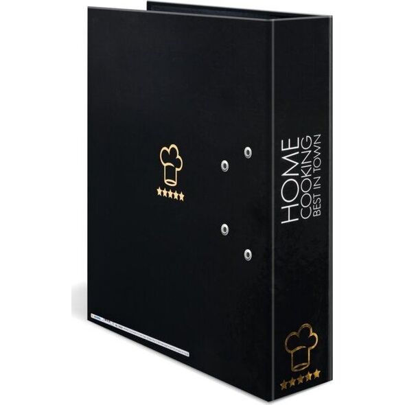Herma Herma Recipe Folder  black Home Cooking DIN A4        19668