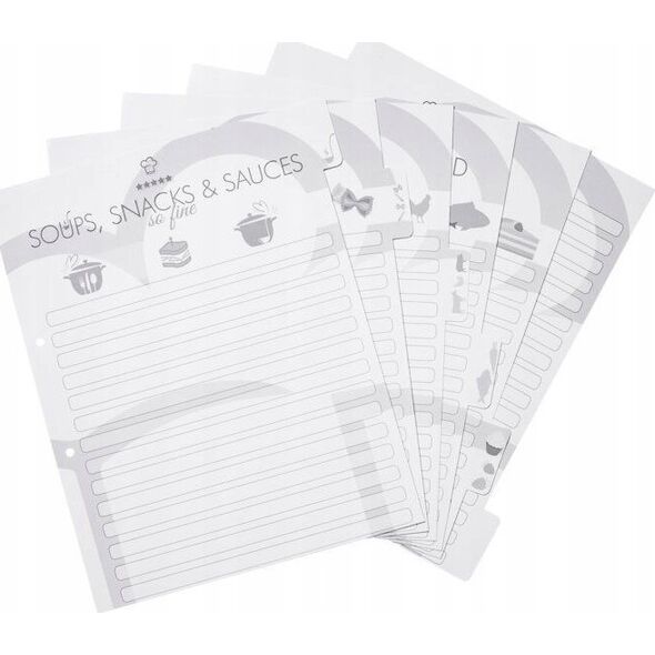 Herma Herma Recipe Folder  black Home Cooking DIN A4        19668