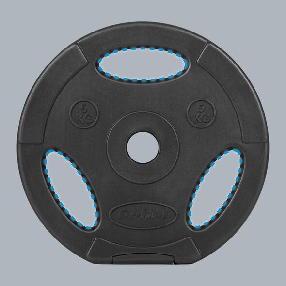 Rebel Zestaw obciążeń bitumicznych 4x5kg, otwór 31mm, talerz z uchwytami, REBEL ACTIVE