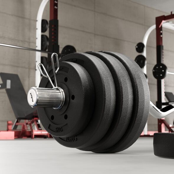 Rebel Obciążenie bitumiczne 20kg, otwór 51mm - do sztang olimpijskich, REBEL ACTIVE