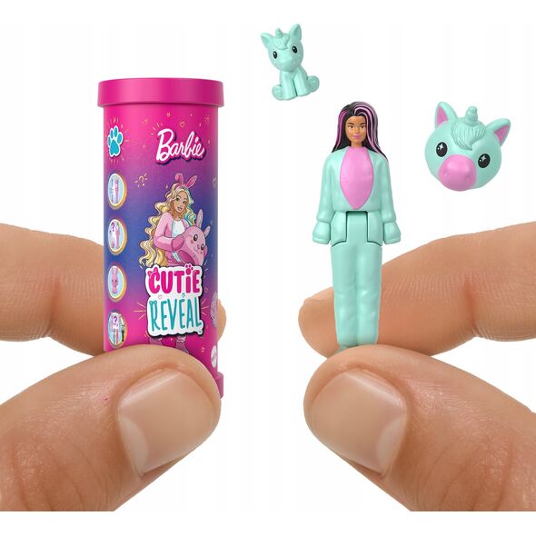 Lalka Barbie Mattel BRB BARBIELAND CUTIE REV MINILALKA MIX HYM25 T10