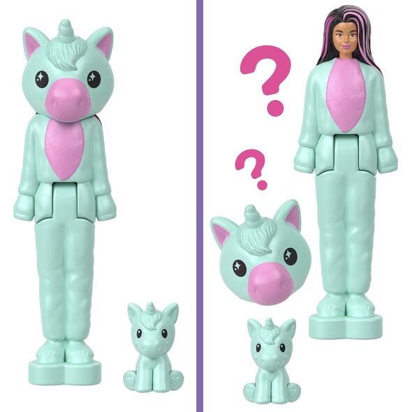 Lalka Barbie Mattel BRB BARBIELAND CUTIE REV MINILALKA MIX HYM25 T10