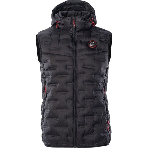 Elbrus Męska kamizelka pikowana Elbrus Mines Vest Primaloft czarny rozmiar XXL