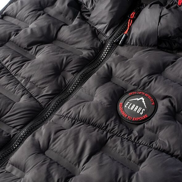 Elbrus Męska kamizelka pikowana Elbrus Mines Vest Primaloft czarny rozmiar XXL