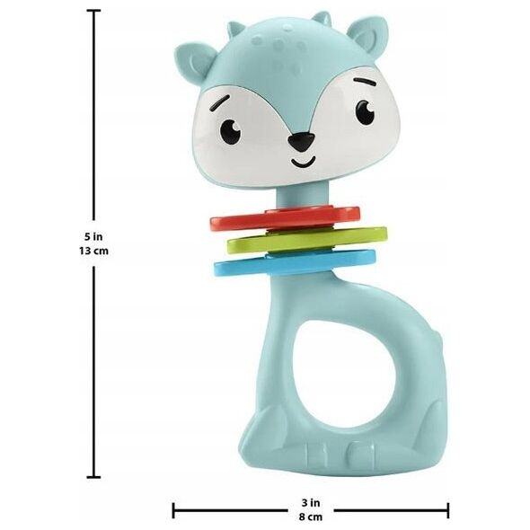 Fisher Price Grzechotka Gryzak Klekoczšcy Jelonek