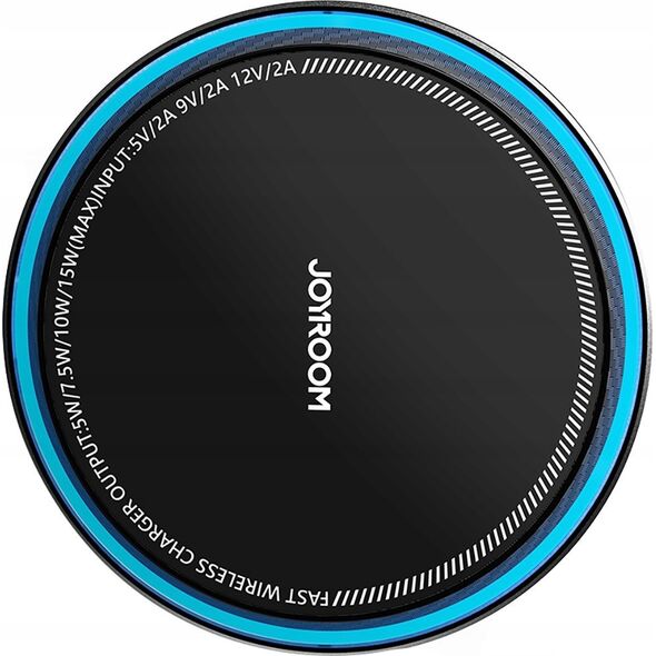 Joyroom Joyroom uchwyt samochodowy do telefonu z ładowarką indukcyjną (kompatybilną z MagSafe) z wentylatorem na kratkę nawiewu - czarny (JR-ZS387)