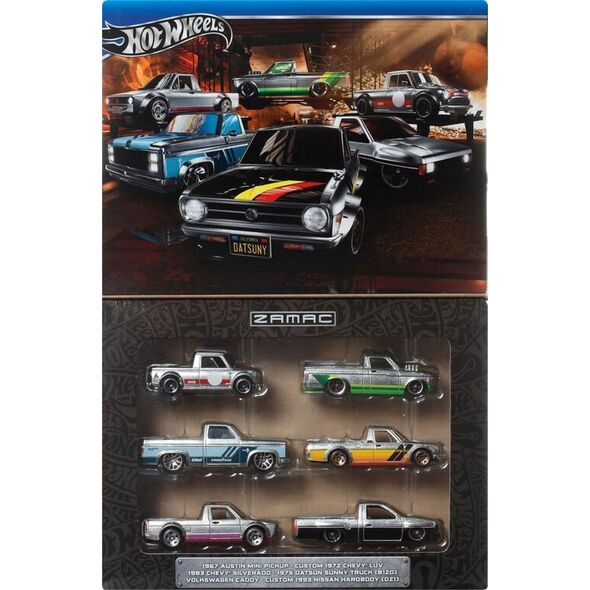 Mattel HW ZAMAC zestaw 6 autek HRX57 /6