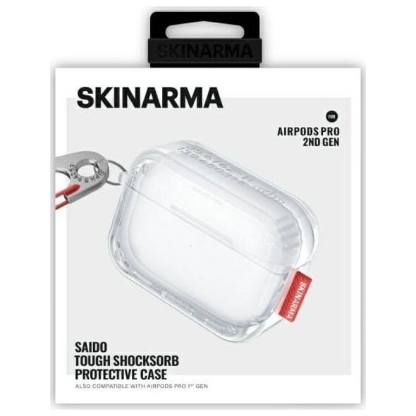 Skinarma etui Saido AirPods Pro 2         przezroczysty/clear