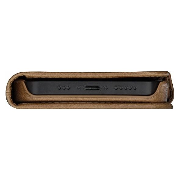 Etui dbramante 1928 Lynge 2w1 Wallet do   iPhone 14 Pro brązowy/brown