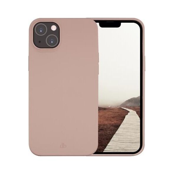 Etui dbramante 1928 Greenland do iPhone   14 Plus różowy/pink sand