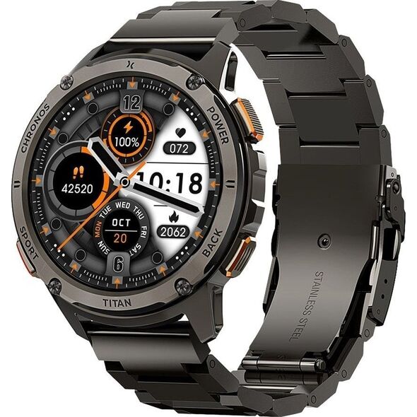 Smartwatch FW110 Titan Chronos Czarny