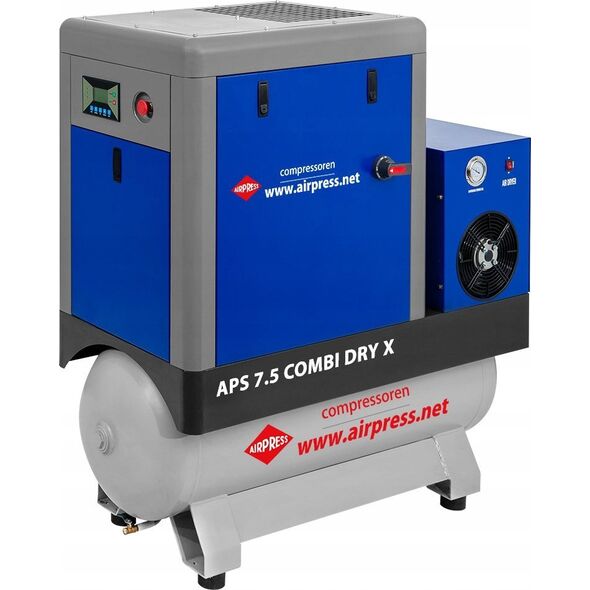 Sprężarka Airpress KOMPRESOR ÅRUBOWY APS 7.5 COMBI DRY X