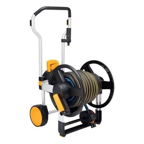 Fiskars Watering set: hose and trolley XL, all-in