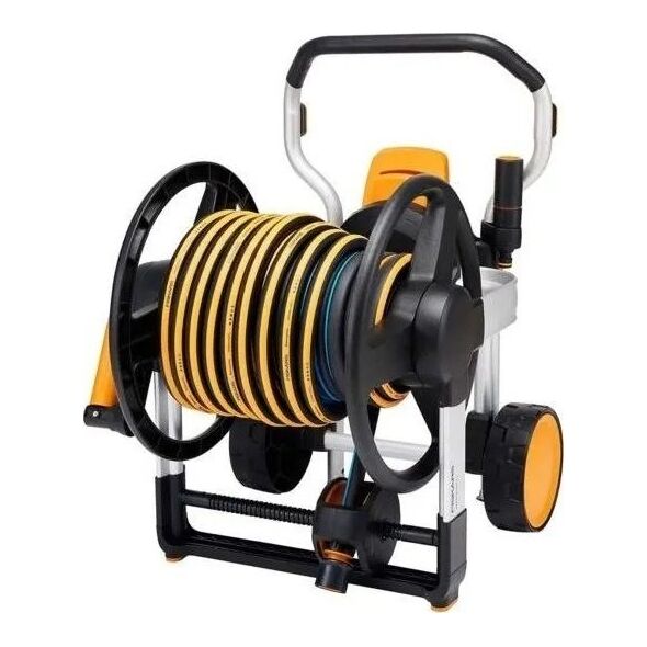 Fiskars Watering set: hose and trolley XL, all-in