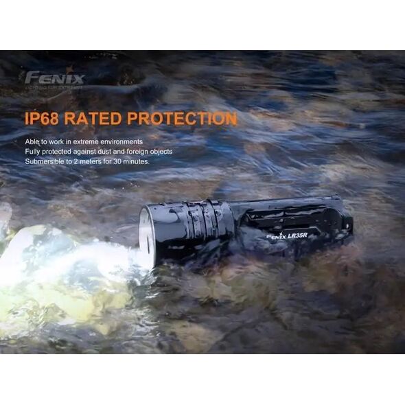 Latarka Fenix Fenix Torch LR35 14 cm, 10000 lm