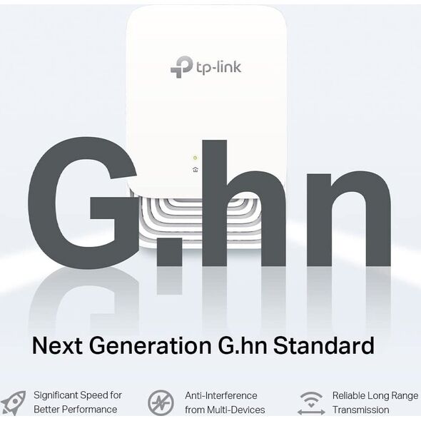 Adapter powerline TP-Link TP-Link PG1200 KIT V1 - Powerline Adapterkit - GigE, G.hn - an Wandsteckdose anschliessbar