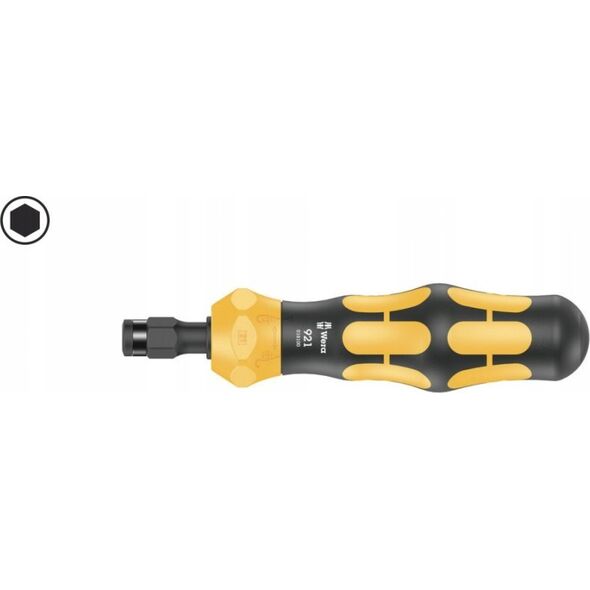 Wera WKRÄTAK UDAROWY 921 KRAFTFORM PLUS, SERIA 900, 1/4' X 163.5