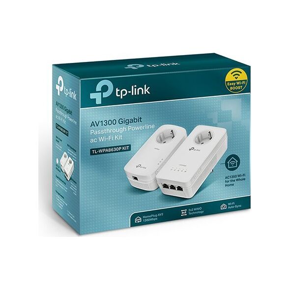 Adapter powerline TP-Link TP-Link TL-WPA1300P KIT(DE) KIT AV1300 Powerline 2er WLAN AC