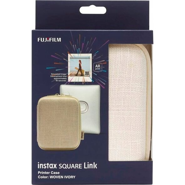 Pokrowiec Fujifilm Fujifilm instax Square Link Printer Case woven ivory