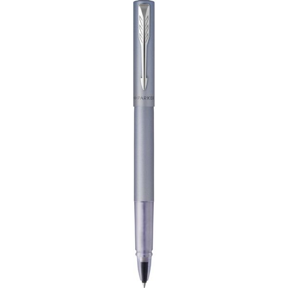 Parker Parker Vector XL Metallic Silver Blue C.C. Roller Ball F