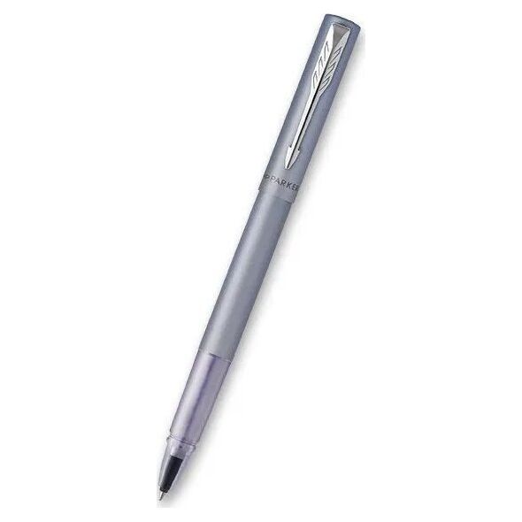 Parker Parker Vector XL Metallic Silver Blue C.C. Roller Ball F