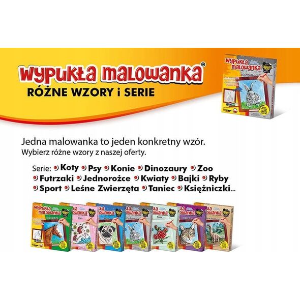 Mirage Wypukła malowanka Konik Holsztyński