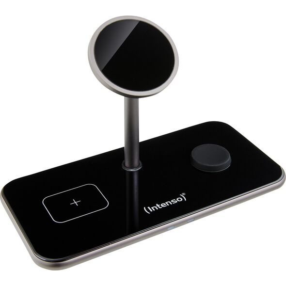 Ładowarka Intenso Intenso 3in1 Magnetic Wireless Charger MB13 black