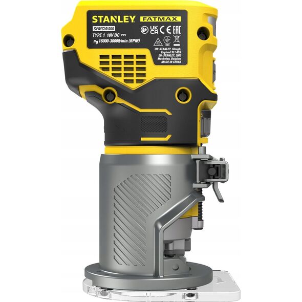 Frezarka Stanley FREZARKA AKUMULATOROWA 8MM V20 18V 0*AH