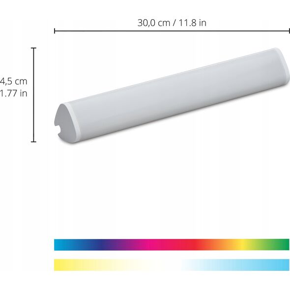 Lampa sufitowa Signify WiZ LightBar Tischleuchte Tunable White&Color 800lm 2erPack
