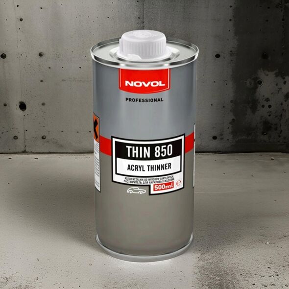 Novol ROZCIEÅCZALNIK DO WYROBÃW AKRYLOWYCH THIN 850 0.5L