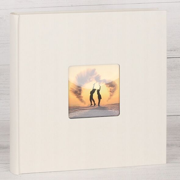 Walther Walther Design Gmbhco Albumas WALTHER FA-208-W Fun cream baltas 30x30/100 psl, balti lapai | kampučiai/lipdukai | knyginio rišimo | viršelyje keičiama nuotrauka