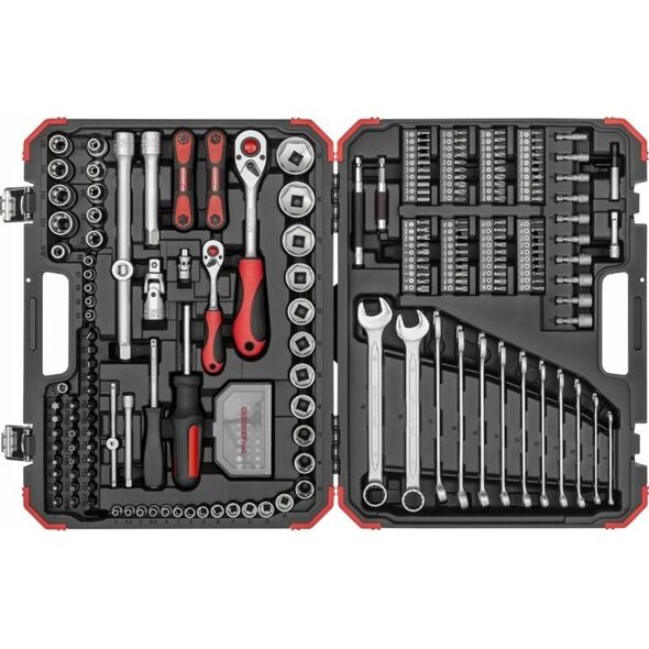 Gedore GEDORE red Socket Set 1/4  + 1/2   232-pieces