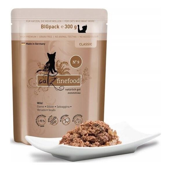 Catz Finefood Catz Finefood Classic N.09 Dziczyzna saszetka 300g