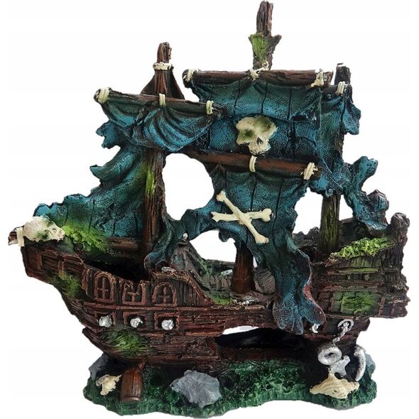 Aqua Nova AQUA NOVA OZDOBA STATEK PIRACKI           22x9x23cm