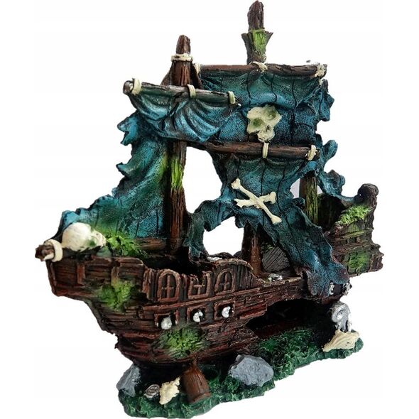 Aqua Nova AQUA NOVA OZDOBA STATEK PIRACKI           22x9x23cm