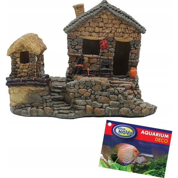 Aqua Nova AQUA NOVA OZDOBA DOMEK 13x10x10cm