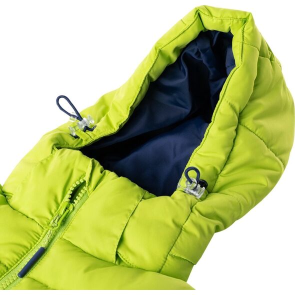 Bejo Dziecięca kurtka zimowa pikowana Bejo Baldey Ii Kdb estate blue/lime green rozmiar 110