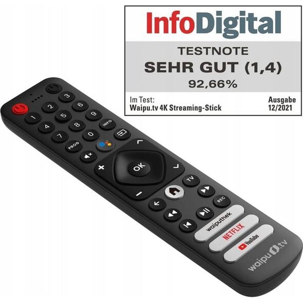 Telefon komórkowy freenet waipu.TV 4K Stick schwarz