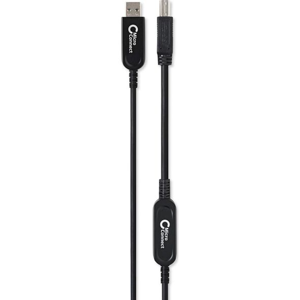 Kabel USB MicroConnect Microconnect MC-USB3.0AB10OP kabel USB 10 m USB 3.2 Gen 2 (3.1 Gen 2) USB A USB B Czarny
