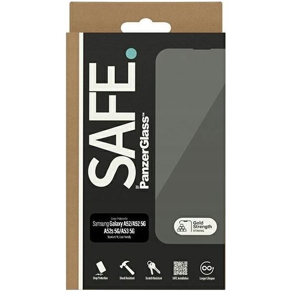 PanzerGlass SAFE by PanzerGlass Sam A52 / A52 5G / A52s 5G / A53 5G Screen Protection Ultra-Wide Fit SAFE95057