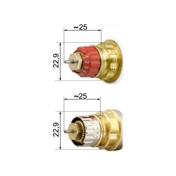Salus Salus elektroniczna grzejnikowa głowica termostatyczna TRV10RFM, M30x1,5 mm, bateryjna