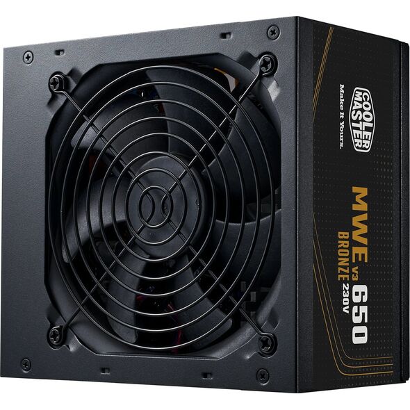 Zasilacz Cooler Master MWE Bronze V3 230V 650W (MPE-6501-ACABW-3BEU)