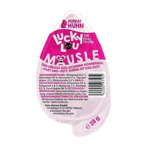PENNY MARKT Lucky Lou Mausle Kurczak 28g